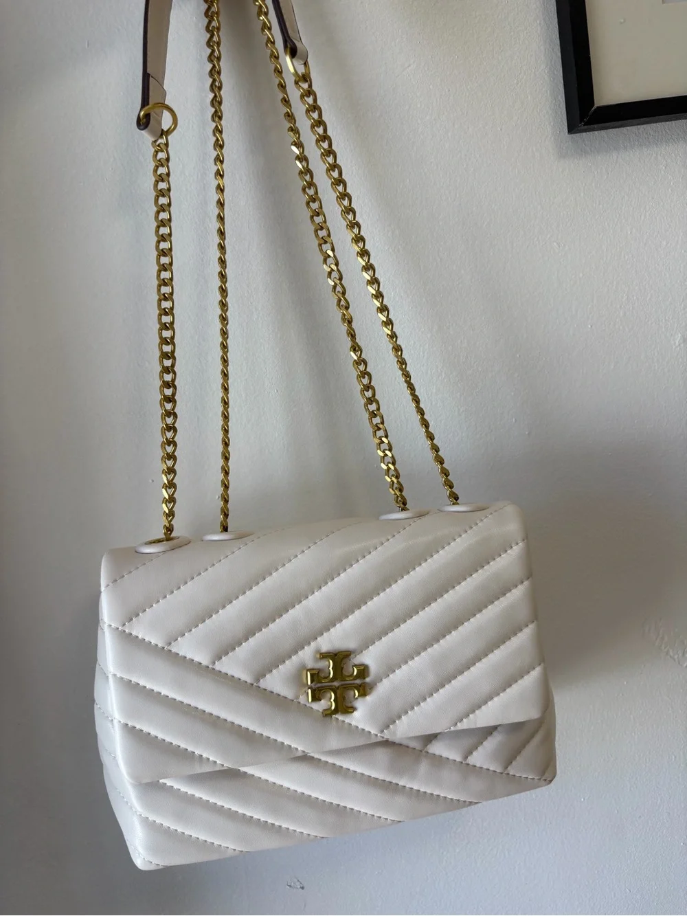 Tory Burch Kira Chevron Convertible Shoulder Bag